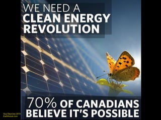 Guy Dauncey 2015
Earthfuture.com
Guy Dauncey 2013
www.earthfuture.com
So what is our vision of
a beautiful, desirable future?
 