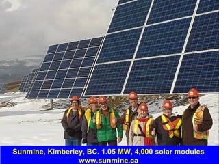 Guy Dauncey 2015
Earthfuture.com
Two Possible Futures
 