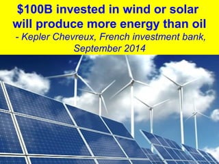 Guy Dauncey 2015
Earthfuture.com
10 kw system, $2.60 a watt
 