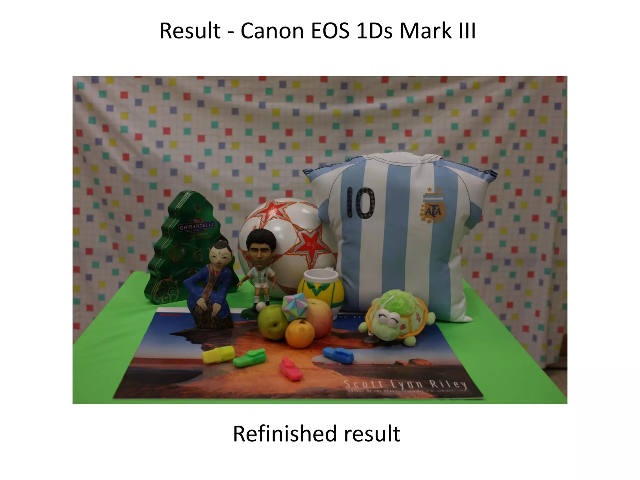 Result - Canon EOS 1Ds Mark III




       Refinished result
 