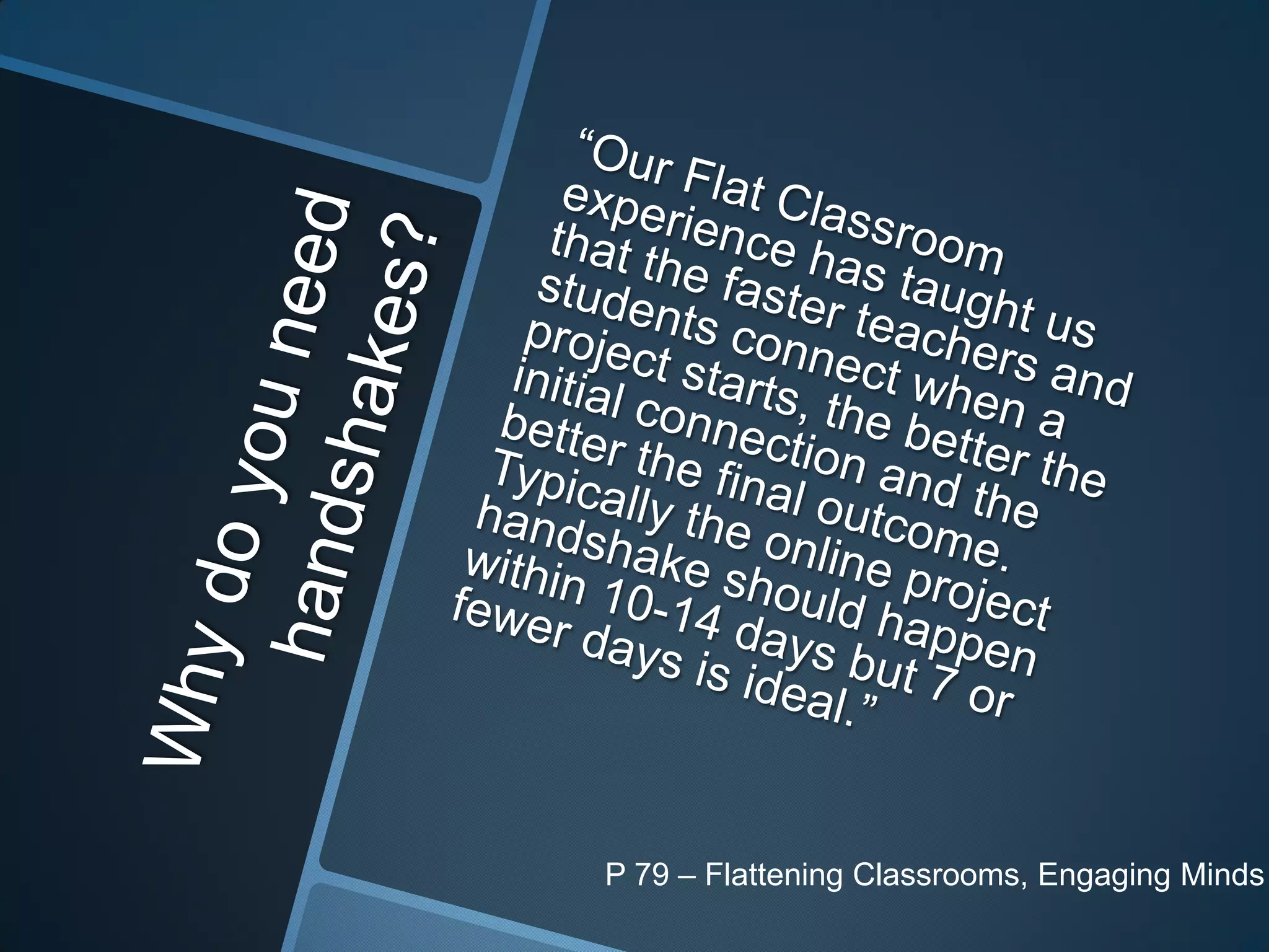 P 79 – Flattening Classrooms, Engaging Minds
 