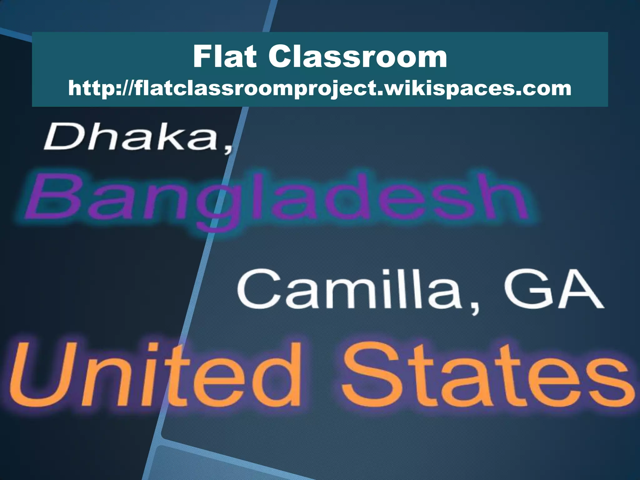 Flat Classroom
http://flatclassroomproject.wikispaces.com
 