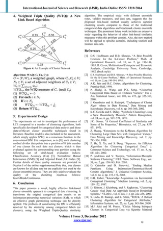 A new link based approach for categorical data clustering | PDF