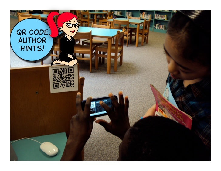 QR Codes in the Classroom & Library, Too! UPDATED!