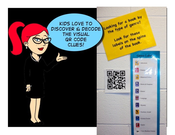QR Codes in the Classroom & Library, Too! UPDATED!