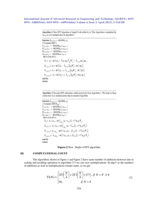 A new radix 4 fft algorithm | PDF