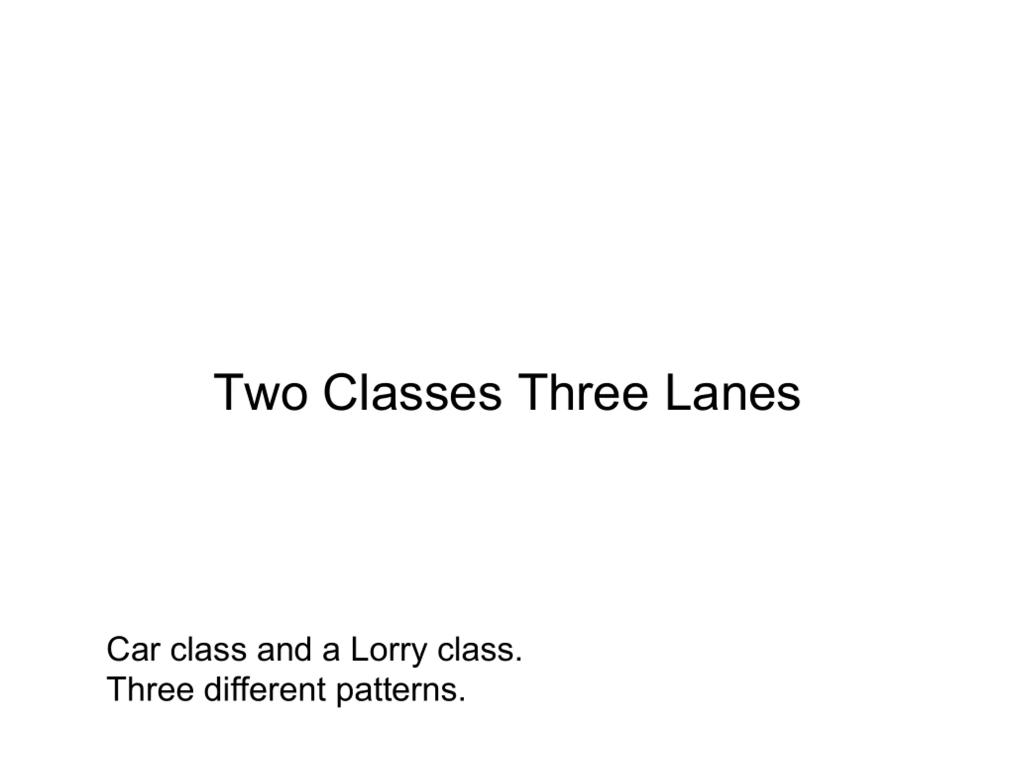 A new theory of lane selection on highways