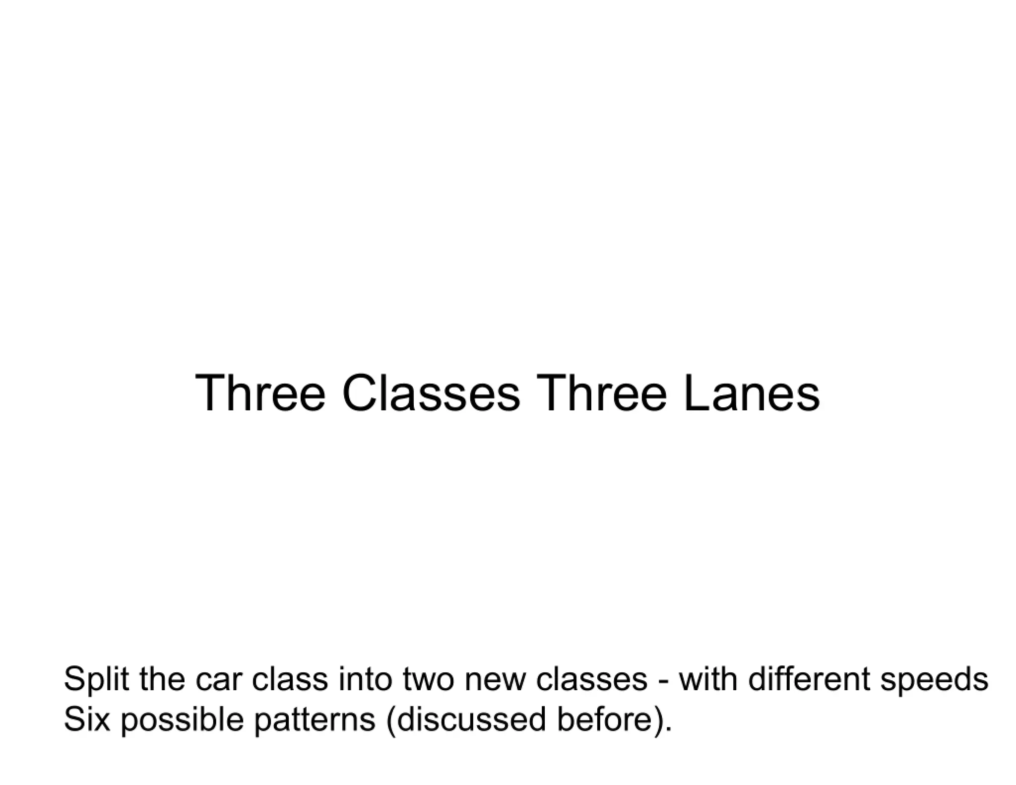 A new theory of lane selection on highways