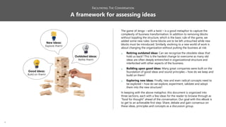 The game of Jenga – with a twist – is a good metaphor to capture the
complexity of business transformation. In addition to...