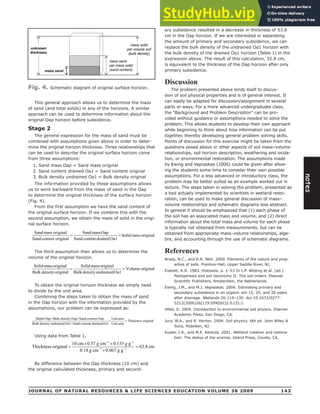 An Example Emphasizing Mass Volume Relationships For Problem Solving In ...