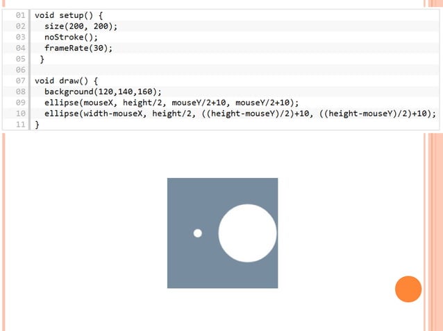 An example graph visualization with Processing.js | PPT