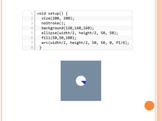 An example graph visualization with Processing.js | PPT