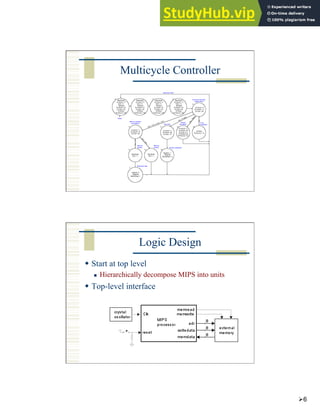 An Example MIPS | PDF