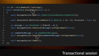 Transactional session
 