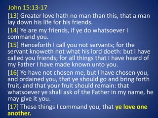 An exegesis of the character and word of brethren | PPTX