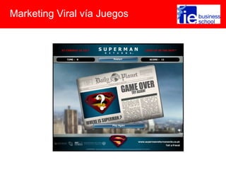 Marketing Viral vía Juegos
 