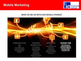 Mobile Marketing
 