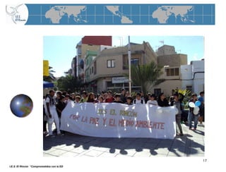 17
I.E.S. El Rincón “Comprometidos con la ED
 
