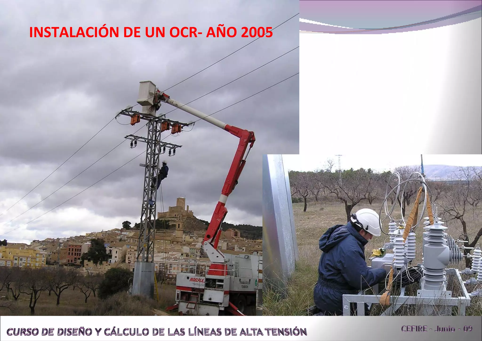 INSTALACIÓN DE UN OCR- AÑO 2005 