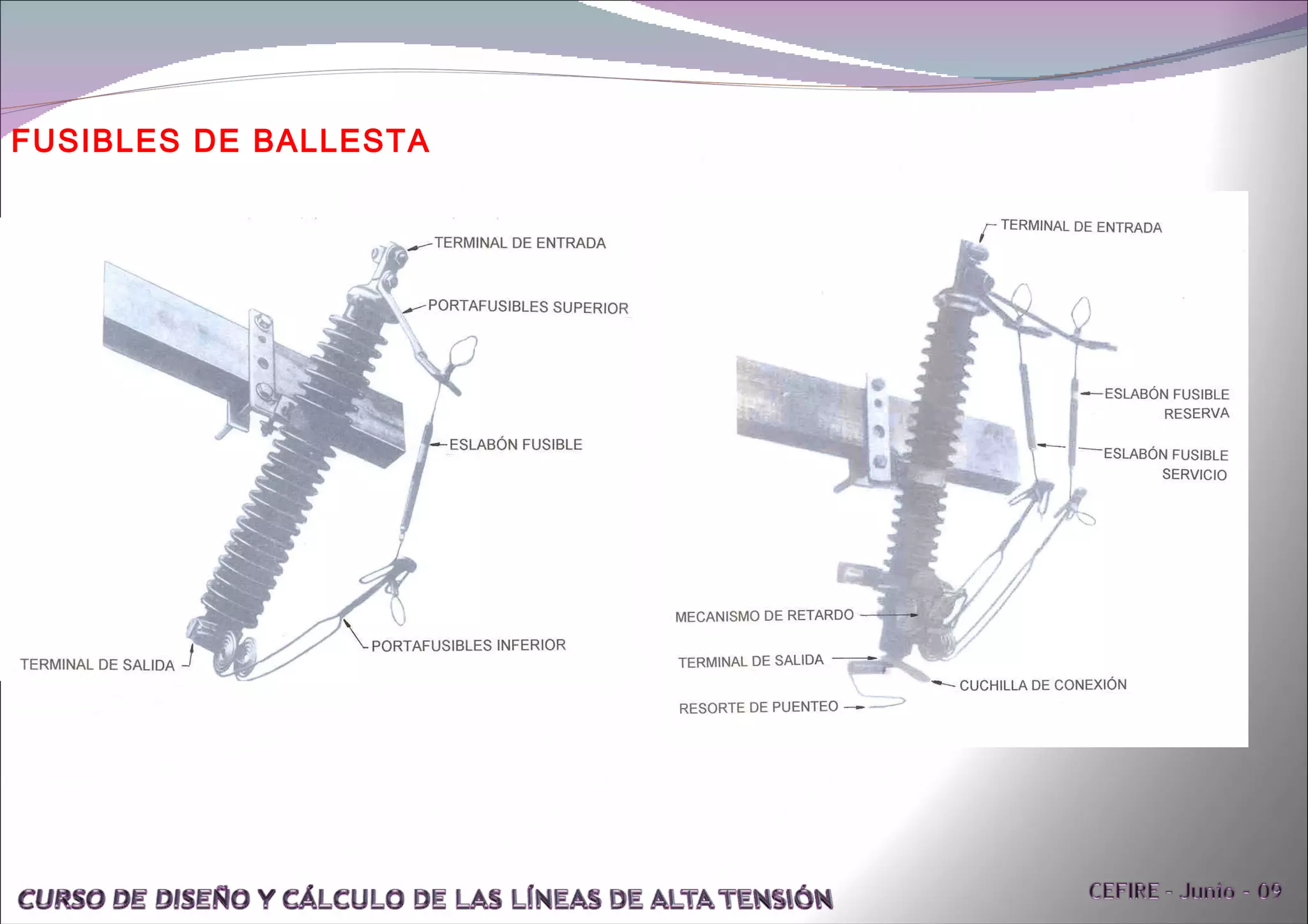 FUSIBLES DE BALLESTA 