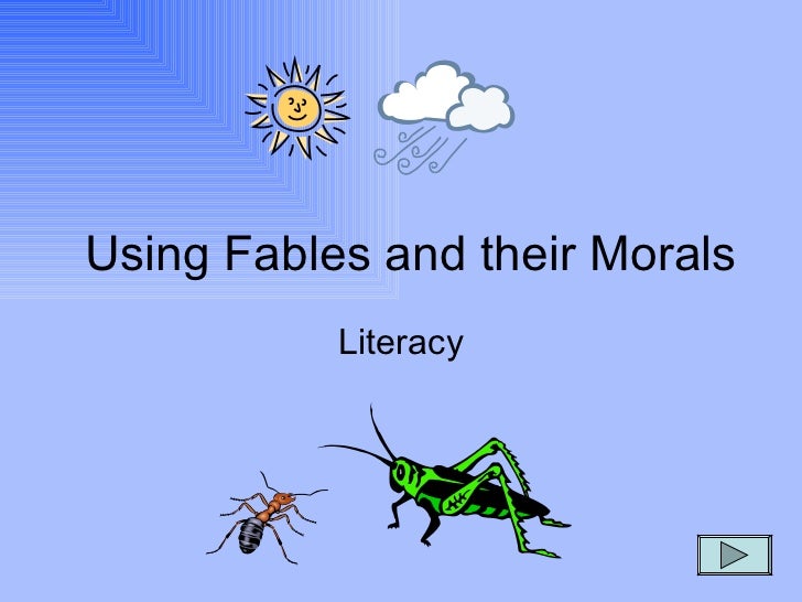 Fables and Morals presentation