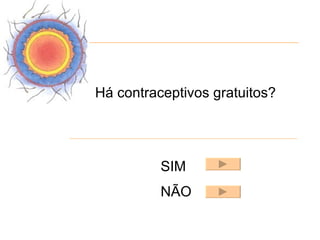 Há contraceptivos gratuitos?




          SIM
          NÃO
 