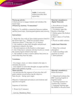 Anexo 2. Format - Didactic Unit (1).p,df | PDF