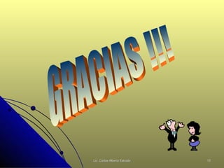 GRACIAS !!! Lic. Carlos Alberto Estrada 
