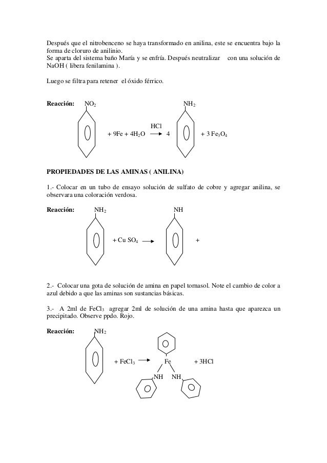 Anexo anilina