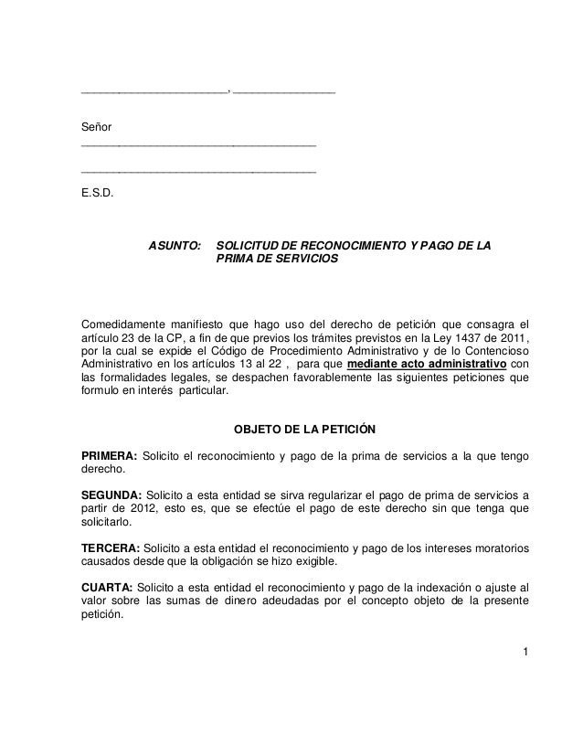 formato para hacer un reconocimiento
