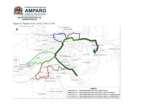Figura 16. Trajetos 21.01, 21.02, 21.03 e 21.04  