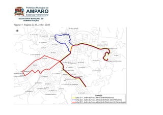 Figura 17. Trajetos 22.01, 22.02 22.03  