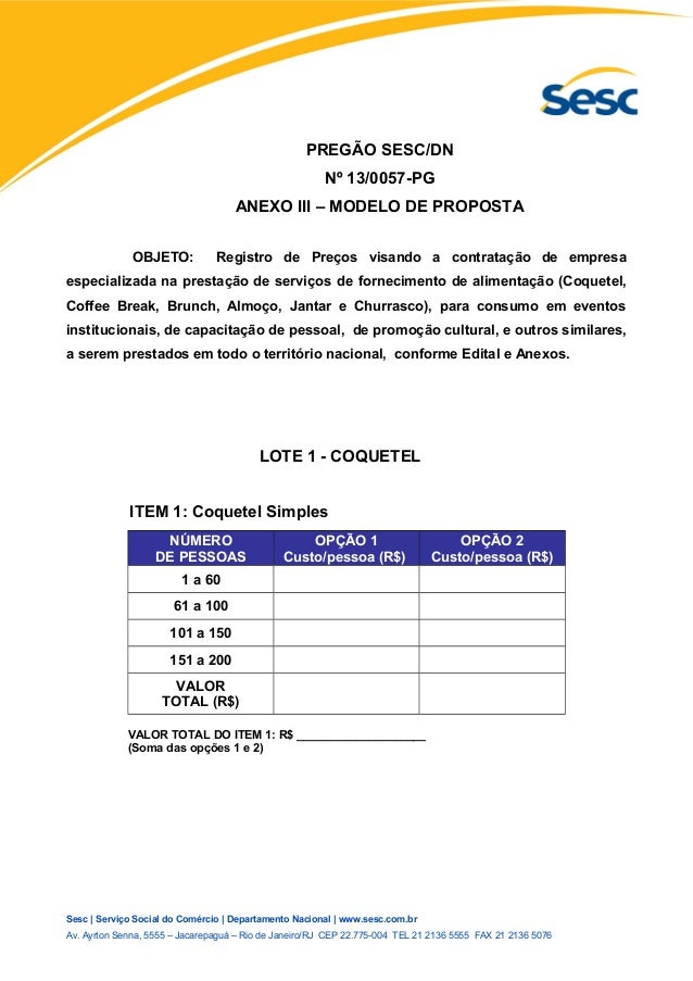 Anexo+iii +modelo+de+proposta