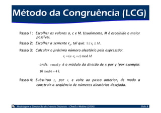 Geração de Números Aleatórios