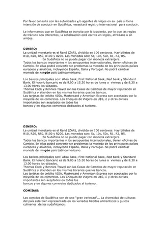 Anexo Iii  GuíA De Viaje