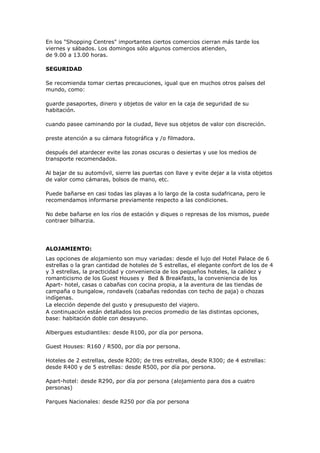 Anexo Iii  GuíA De Viaje