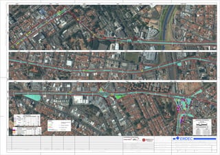Verificação
Aprovação
Resp Técnico
Thais Pagotto
EDUARDO CAMPOS - CREA 5060866872/D
Desenhista
Projetista
Gabriel Bispo
Consórcio ENGITRANS
Consórcio ENGITRANS
00
N Descrição Emissão
1ª Emissão do Desenho 17/06/2014
Verificação
NCA
Aprovação
PRE
Código
Documentos de Referência
Objeto
Contratada Contratada
Verificação ;
Aprovação ;
Coordenação :
VERIFICADOR EMDEC
APROVADOR_EMDEC
COORD_EMDEC
/ /
/ /
/ /
Projeto
Área Escala Data Código
Fl./fls.
A
Rev.
Título
Local
A aprovação deste documento tem como
única finalidade a verificação de sua
compatibilidade com os demais
documentos de projeto e não exime a
contratada de sua total responsabilidade
sobre o conteúdo técnico do mesmo.
MAPA SÍNTESE DO DIACNÓSTICO AMBIENTAL
PROJETO: IMPLANTAÇÃO DE CORREDORES BRT (BUS RAPID TRANSIT)
CORREDOR OURO VERDE - CAMPINAS-SP
Planta Geral
1:2000 13/06/2014
01/03
48
8 a 10
1 a 7
66
67
65
64
63
62
57 a 61
56
55
54
49 a 53
11 a 18 2019
22
21
24
23
26
25
43 a 47
27 a 42
7
8
1
2
5
4
3
6
287600287800288000288200288400288600
288600
7463800746400074642007464400
7464800
77 a 87
88
76
72 a 75
69
70
71
68
9
8
10
286400286600286800287000287200
287200
746280074630007463200746340074636007463800
7464000
120 a 132
312
311
198 a 310
140 a 195
92 a 101
9089 91
318
317
316
319
314
315313
197
136
135
134
133
102 a 119
11
13
12
12
285000285200285400285600285800286000286200
286200
746200074622007462600
74628007463000
CARTAS TOPOGRÁFICAS - IGC
0 40 8020
m
PROJEÇÃO
UTM SIRGAS 2000 23S
CONVENÇÕES CARTOGRÁFICAS
CARTA FOLHAFora de APP Em APP %
- 1,24 100,00
Uso do solo
Total Geral
QUADRO DE ÁREAS PASSÍVEIS DE LICENCIAMENTO
LEGENDA:
Drenagem Intermitente
Drenagem Perene
APP
Projeto
ADA
Canteiros
Projeto Paisagístico Visada de foto
Drenagem descaracterizada
ou canalizada
IDENTIFICAÇÃO:MapaSíntese-OV-F1-A1.pdf
DE-BRT-CG-01-OV-GEO-001
Corte Manutenção Transplante Total
620 172 52 844TOTAL
Forma de Manejo
Origem
338
146
146
56 56
146
338
146
146 56
 
