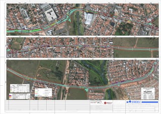 IDENTIFICAÇÃO:MapaSíntese-OV-F3-A1.pdf
00
N Descrição Emissão
1ª Emissão do Desenho 17/06/2014
Verificação
NCA
Aprovação
PRE
Código
Documentos de Referência
Objeto
Contratada Contratada
Verificação ;
Aprovação ;
Coordenação :
VERIFICADOR EMDEC
APROVADOR_EMDEC
COORD_EMDEC
/ /
/ /
/ /
Projeto
Área Escala Data Código
Fl./fls.
A
Rev.
Título
Local
A aprovação deste documento tem como
única finalidade a verificação de sua
compatibilidade com os demais
documentos de projeto e não exime a
contratada de sua total responsabilidade
sobre o conteúdo técnico do mesmo.
MAPA SÍNTESE DO DIACNÓSTICO AMBIENTAL
PROJETO: IMPLANTAÇÃO DE CORREDORES BRT (BUS RAPID TRANSIT)
CORREDOR OURO VERDE - CAMPINAS-SP
Planta Geral
1:2000 13/06/2014
03/03
536 a 555
695 a 706
694
684 a 693
677 a 683
668 669
667
676675
674
673672
671670
663
664
666665
644
658 a 662
657656655
654
643
653
651650649
648647646
652
645
621 a 635
642
639
641
638
640
636 637
596 a 620
594
595
557
556
558 a 564
590 a 593
565 a 589
26
28
27
24
25
23
280400280600280800281000281200281400281600 74584007458800
7459000
707
772
769 770
771
768767766765
764762
763
760 761
750 a 759
747 749748732
746
745744743742741740735
739738737736734
731
733
712
721 728
723
713
730729727726
724722720
719718717
716
715
714
725
709
710 711695 a 706
708
694
31
30
29
278800279000279200279400279600279800280000280200
7458400
800 a 803
804 a 808
809 a 816
817
796797
798
835 a 837
838 a 844
818 a 834
799
794
795
784
782
783
779778
781
785
786
787
780
788
793
792
790
789
791
777
775
773
774
776
32
33
34
277400277600277800278000278200278400278600278800
278800
7458200
7458600
CARTAS TOPOGRÁFICAS - IGC
0 40 8020
m
PROJEÇÃO
UTM SIRGAS 2000 23S
CONVENÇÕES CARTOGRÁFICAS
CARTA FOLHAFora de APP Em APP %
- 1,24 100,00
Uso do solo
Total Geral
QUADRO DE ÁREAS PASSÍVEIS DE LICENCIAMENTO
LEGENDA:
Drenagem Intermitente
Drenagem Perene
APP
Projeto
ADA
Canteiros
Projeto Paisagístico Visada de foto
Drenagem descaracterizada
ou canalizada
Verificação
Aprovação
Resp Técnico
Thais Pagotto
EDUARDO CAMPOS - CREA 5060866872/D
Desenhista
Projetista
Gabriel Bispo
Consórcio ENGITRANS
Consórcio ENGITRANS
DE-BRT-CG-01-OV-GEO-001
Corte Manutenção Transplante Total
620 172 52 844TOTAL
Forma de Manejo
Origem
338
146
146
56 56
146
338
146
146 56
 
