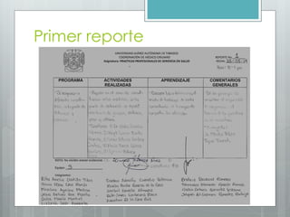 Primer reporte