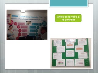 Antes de la visita a la consulta