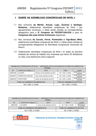 ANEXO             Regulamento 5º Congreso FECOHT 2012
                                                       Galicia

    ...