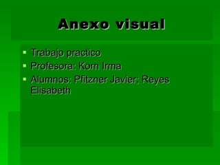 Anexo visual ,[object Object],[object Object],[object Object]