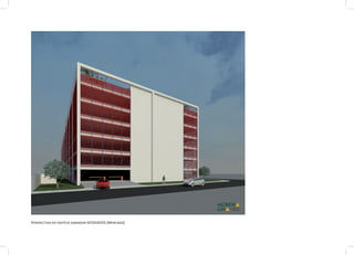 Perspectiva do edifício garagem AFOGADOS (Mercado)
 