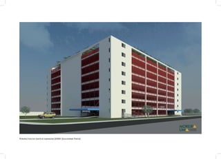 Perspectiva do edifício garagem DERBY (Guilherme Pinto)
 