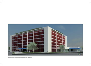 Perspectiva do edifício garagem MADALENA (Mercado)
 