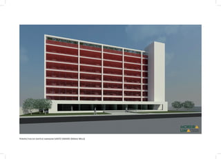 Perspectiva do edifício garagem SANTO AMARO (Mário Melo)
 