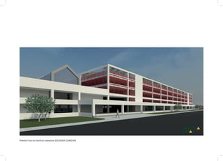 Perspectiva do edifício garagem SOLEDADE (UNICAP)
 