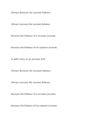 An expanded version of the accounting equation could be A + .docx