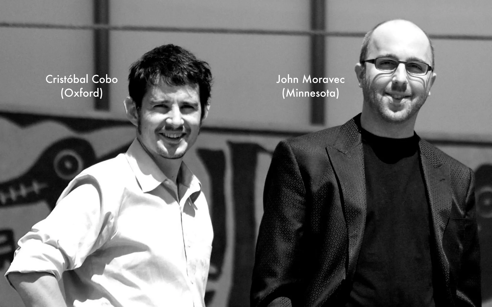 Cristóbal Cobo
(Oxford)
John Moravec
(Minnesota)
 