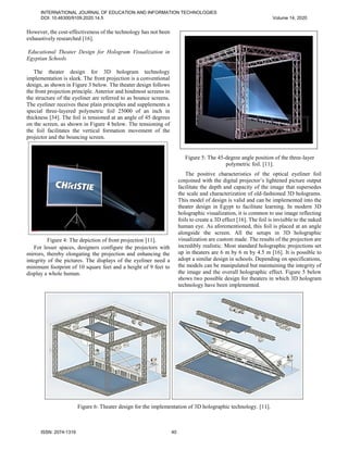 An Exploratory Study on The Use of 3d Hologram Visualization in Egypt's ...